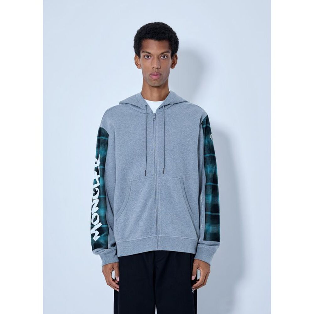 Moncler X Frgmt Hiroshi Fujiwara Men Hooded Zip Sweatshirt